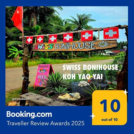 Swiss Bonihouse Koh Yao Yai Hotel Ban Pru Nai Exterior photo