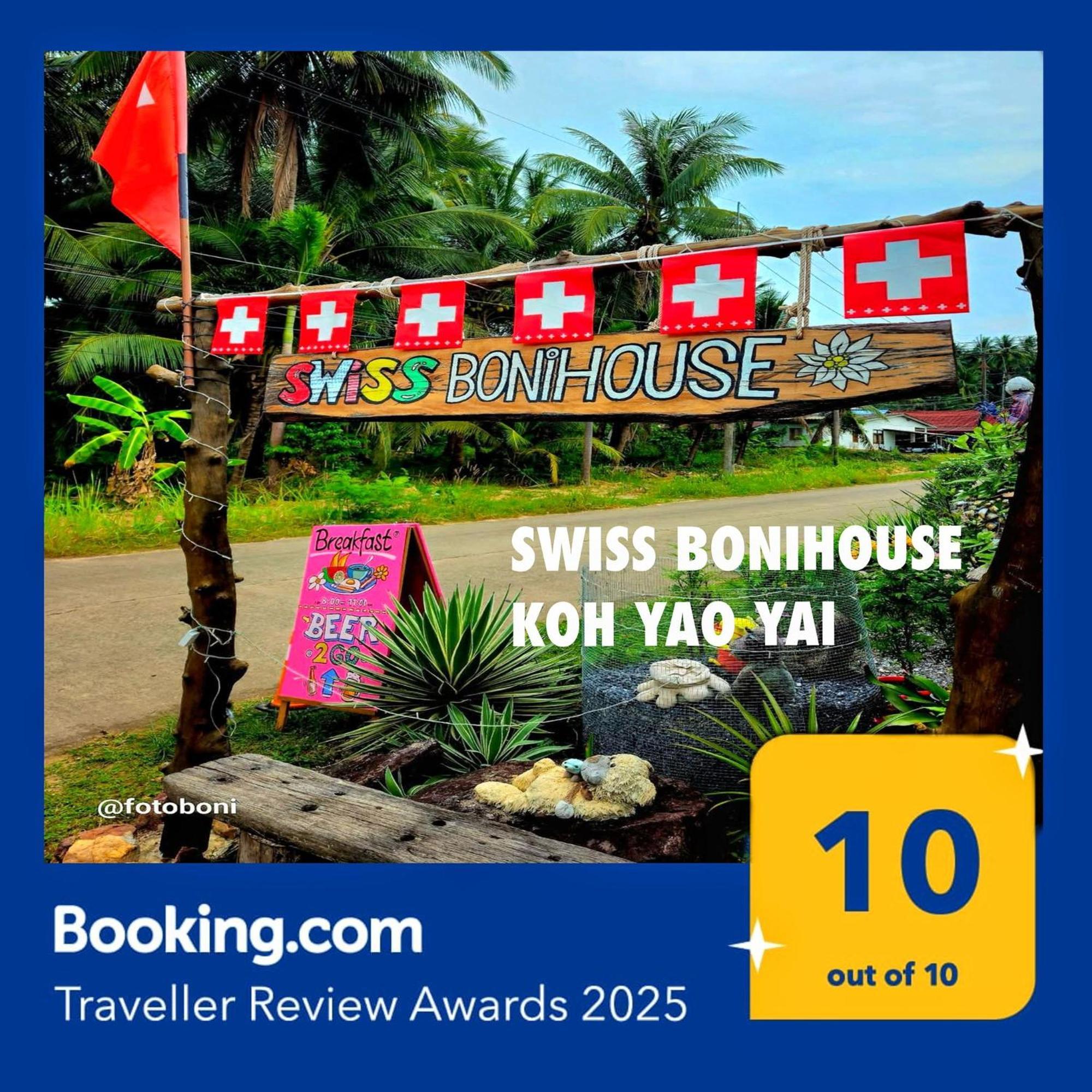Swiss Bonihouse Koh Yao Yai Hotel Ban Pru Nai Exterior photo